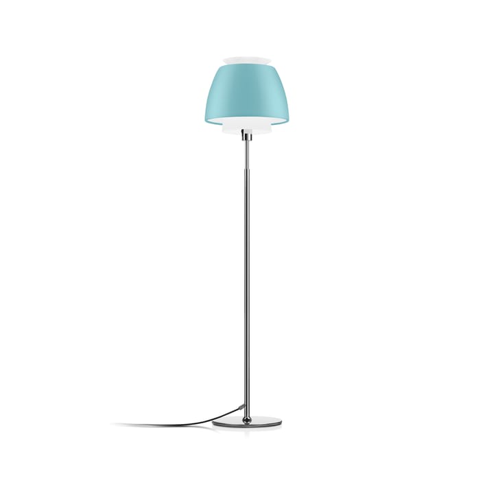 Buzz vloerlamp - turquoise, led, hoog - Ateljé Lyktan