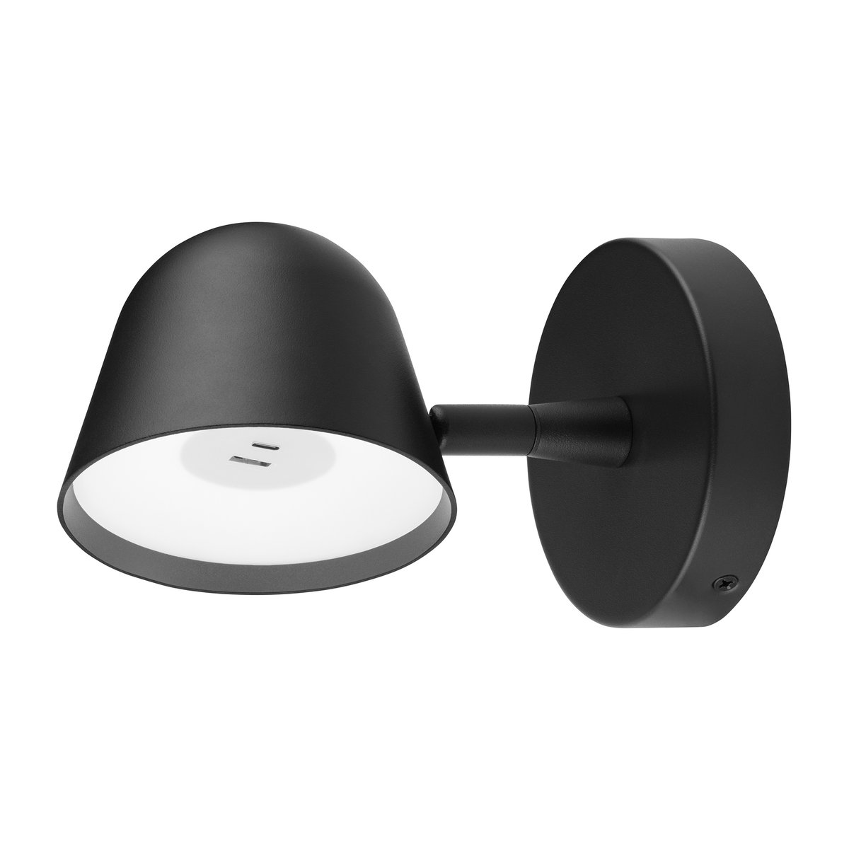 Ateljé Lyktan Charge wandlamp Ø11,8 cm Zwart