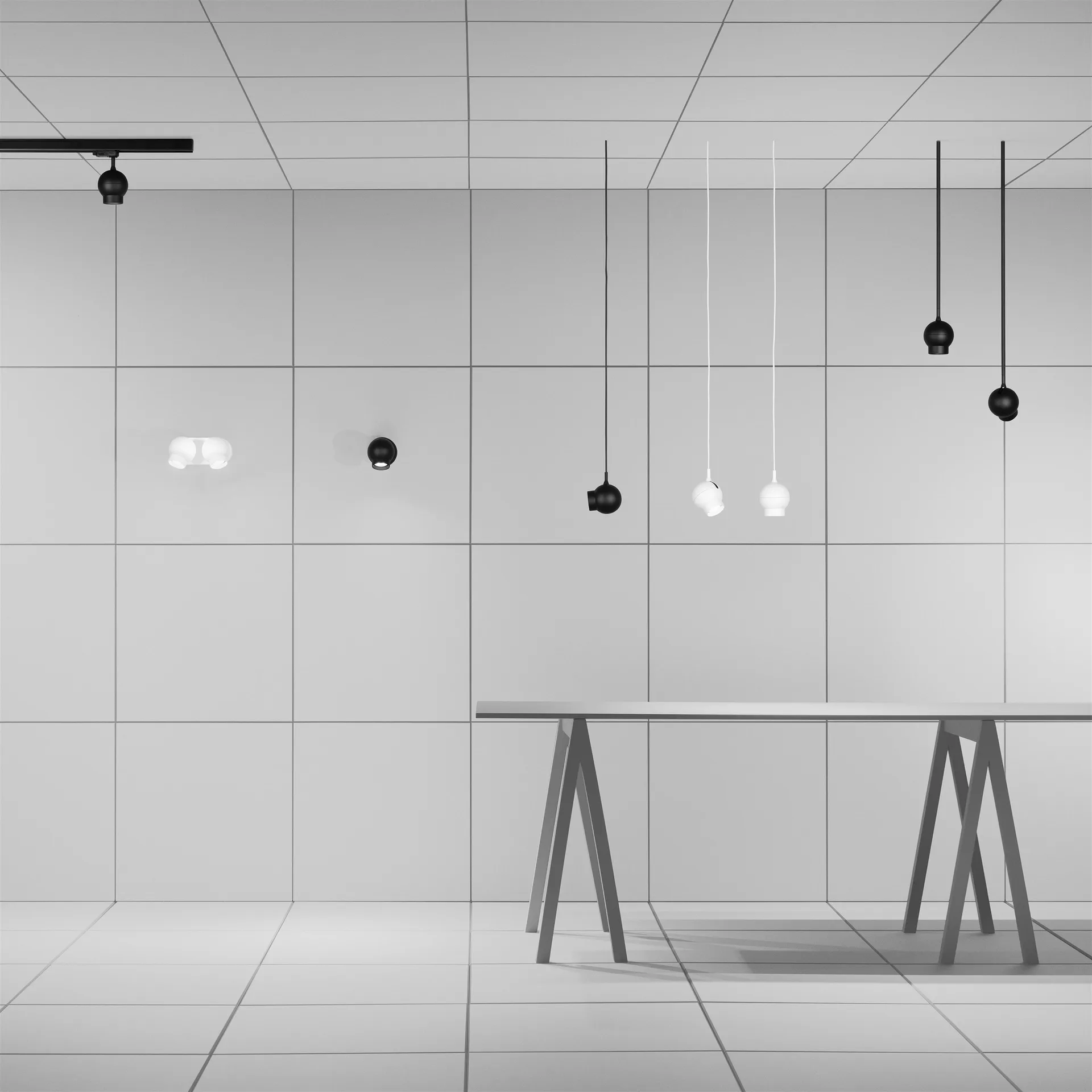 Ogle mini hanglamp, zwart Ateljé Lyktan