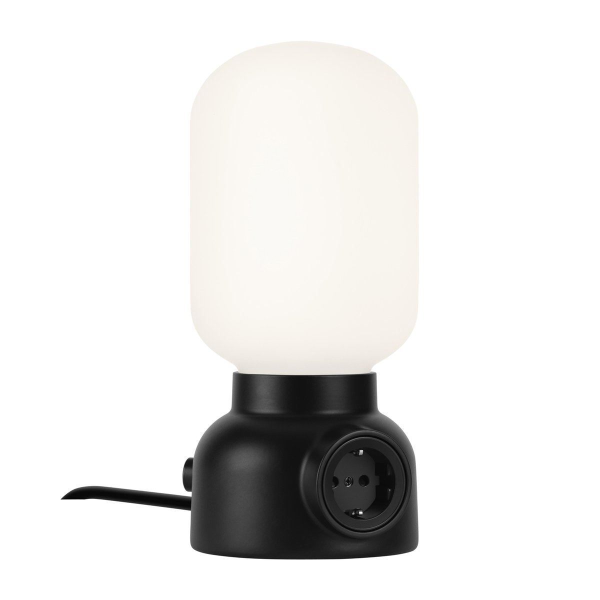 Ateljé Lyktan Plug lamp zwart