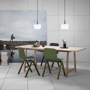 Riff Bowl hanglamp - zwart, medium, led - Ateljé Lyktan