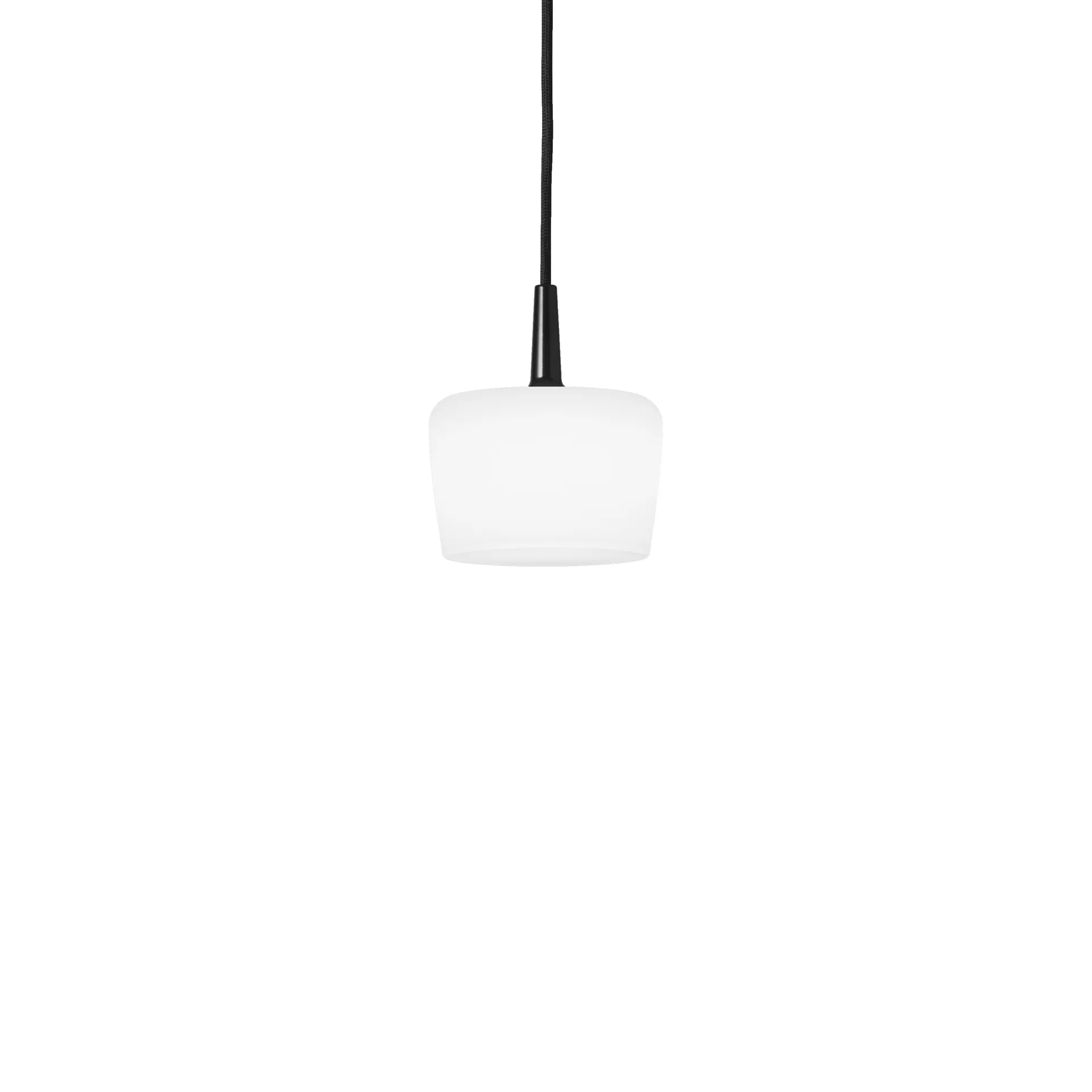 Riff Bowl hanglamp, zwart, small, led Ateljé Lyktan