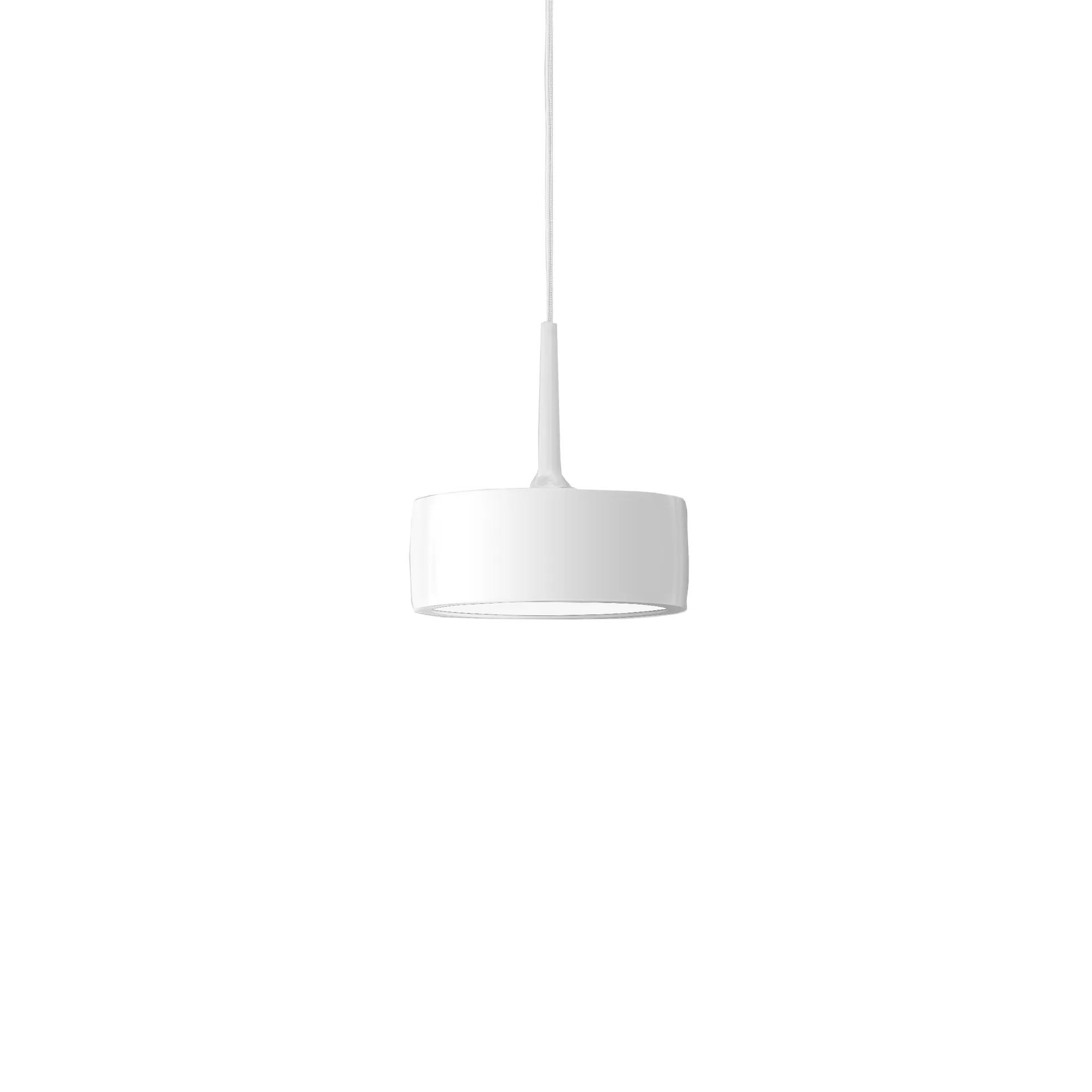 Riff Puck hanglamp, wit, large, led Ateljé Lyktan
