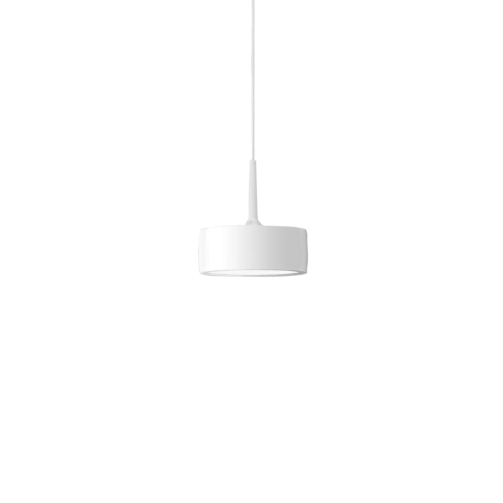 Riff Puck hanglamp, wit, medium, led Ateljé Lyktan
