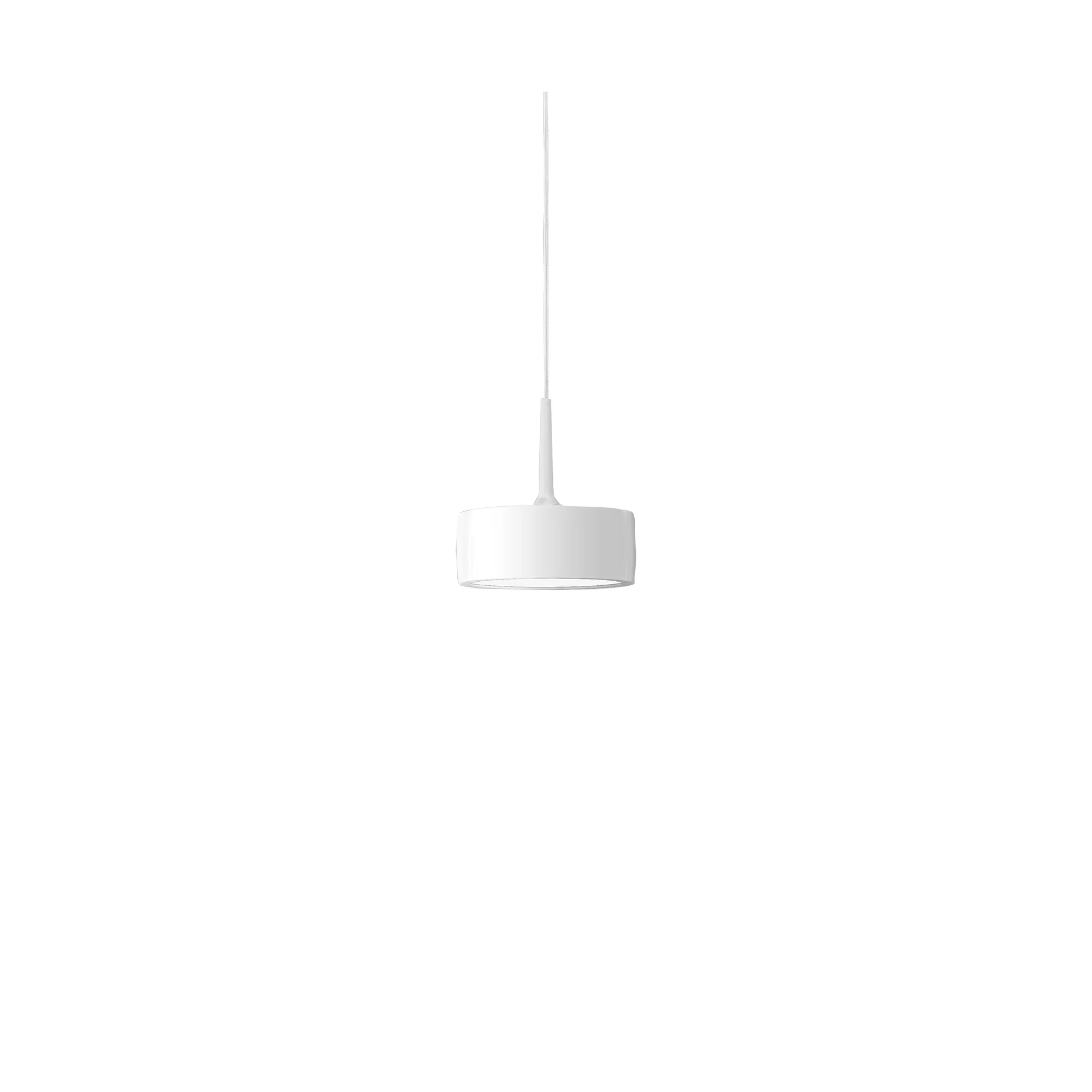 Riff Puck hanglamp, wit, small, led Ateljé Lyktan