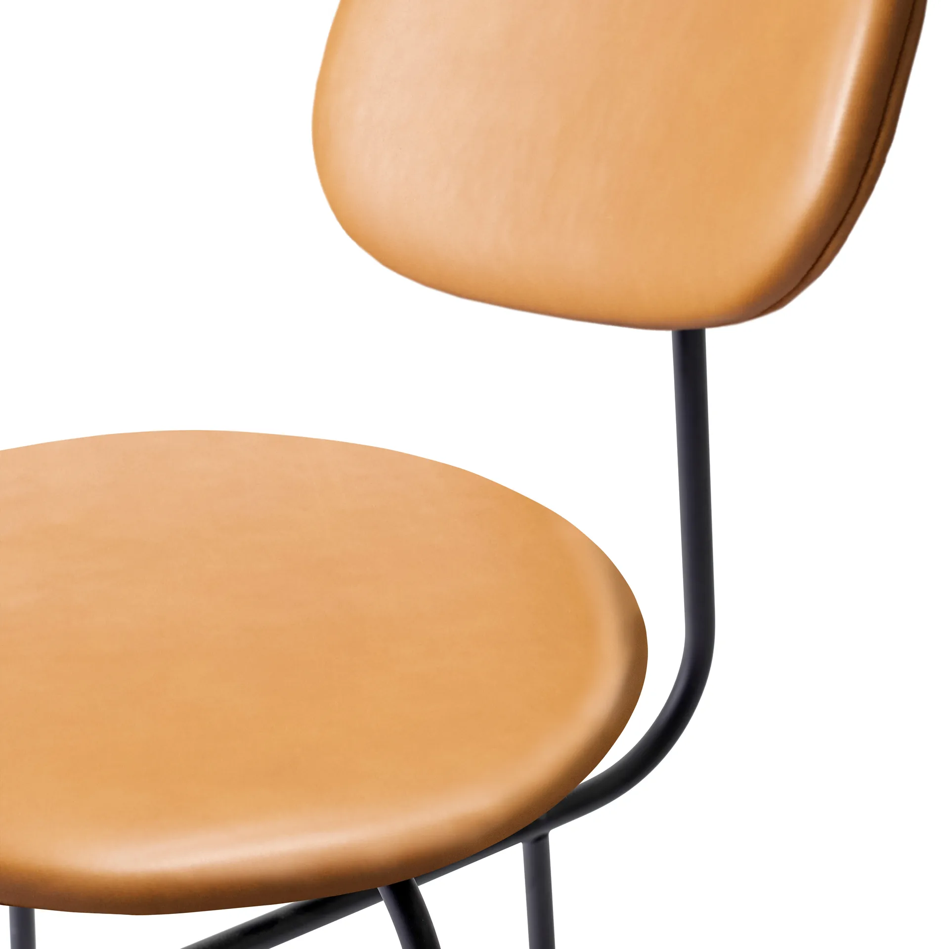 Afteroom barkruk leren bekleding 63,5 cm, Dakar 0250 Audo Copenhagen