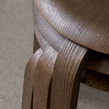 Afteroom Plywood stoel - Donkergebeitst eiken  - Audo Copenhagen