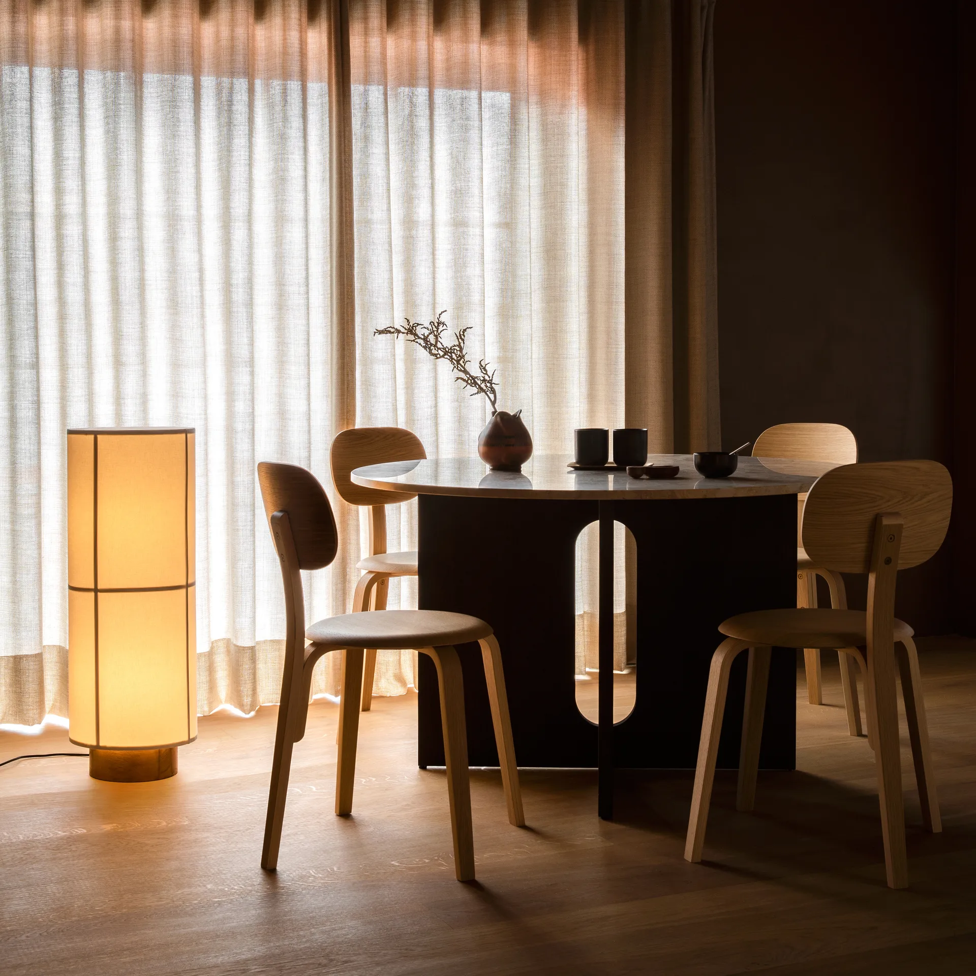 Afteroom Plywood stoel, Eiken Audo Copenhagen