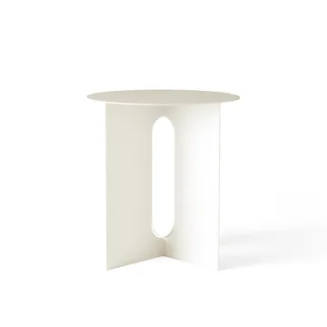 Androgyne bijzettafel Ø40x43 cm - ivoorwit - Audo Copenhagen