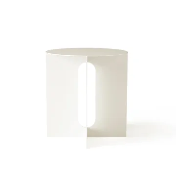 Androgyne bijzettafel Ø40x43 cm - ivoorwit - Audo Copenhagen