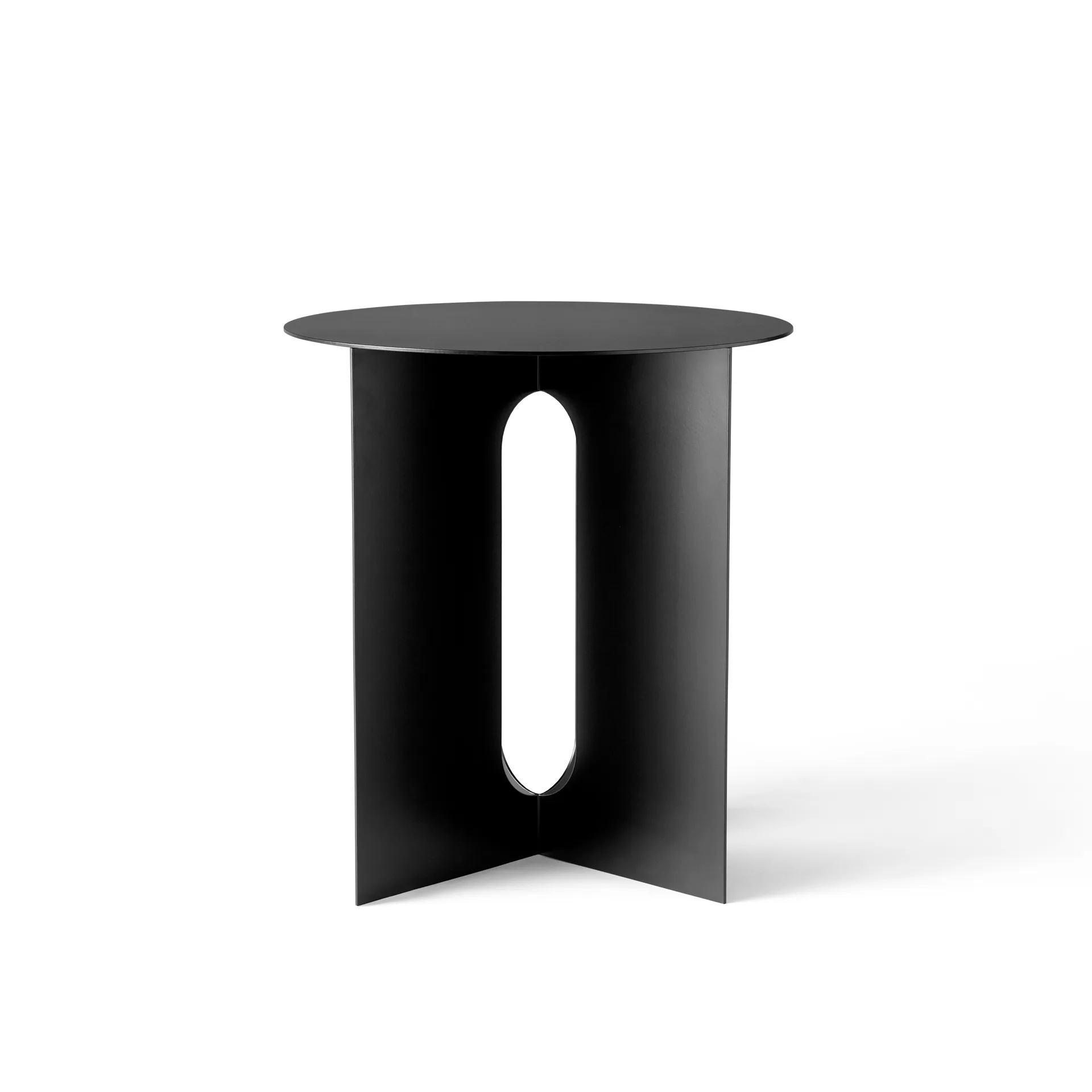 Androgyne bijzettafel Ø40x43 cm, Zwart Audo Copenhagen