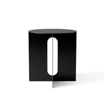 Androgyne bijzettafel Ø40x43 cm - Zwart - Audo Copenhagen