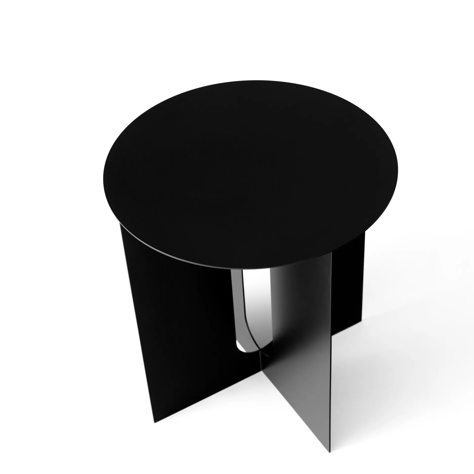 Androgyne bijzettafel Ø40x43 cm, Zwart Audo Copenhagen