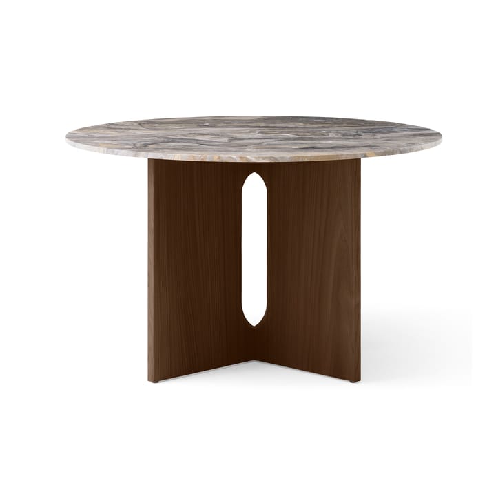 Androgyne eettafel, Grey galaxy-donker gebeitst eikenhout Audo Copenhagen