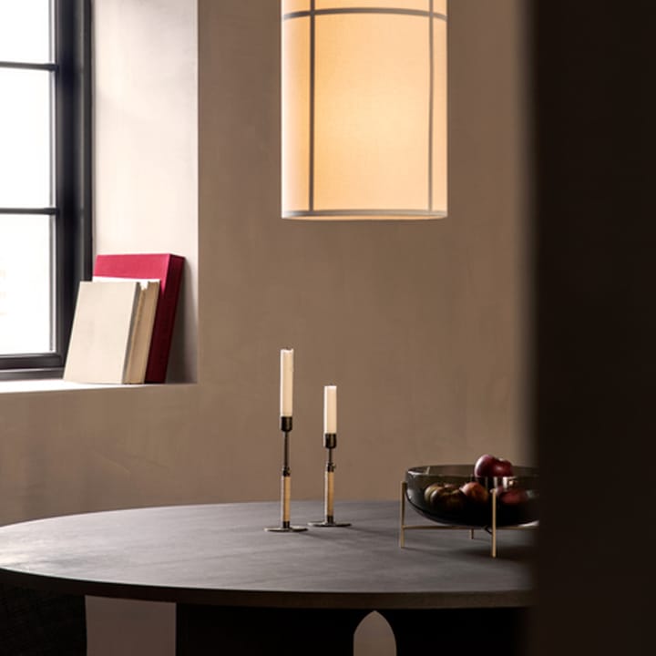 Androgyne eettafel, oak dark stained Audo Copenhagen