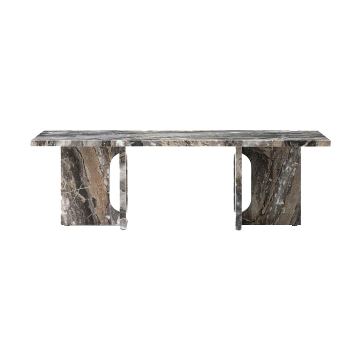 Androgyne loungetafel 45x120 cm - Grey galaxy-grey galaxy - Audo Copenhagen