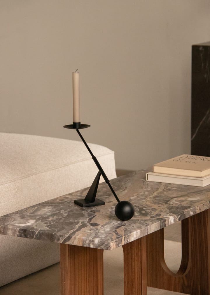 Androgyne loungetafel 45x120 cm, Grey galaxy-walnoot Audo Copenhagen