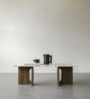 Androgyne loungetafel - Dark st. oak-Calacatta viola - Audo Copenhagen