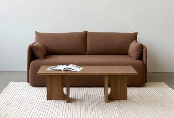 Androgyne loungetafel - walnut - Audo Copenhagen