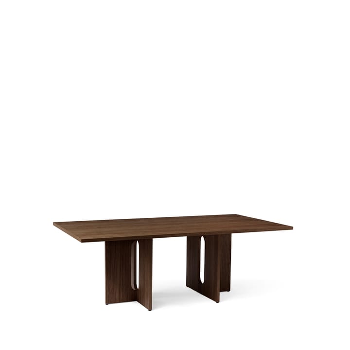 Androgyne Rectangular eettafel, oak dark stained, 210x109 cm Audo Copenhagen