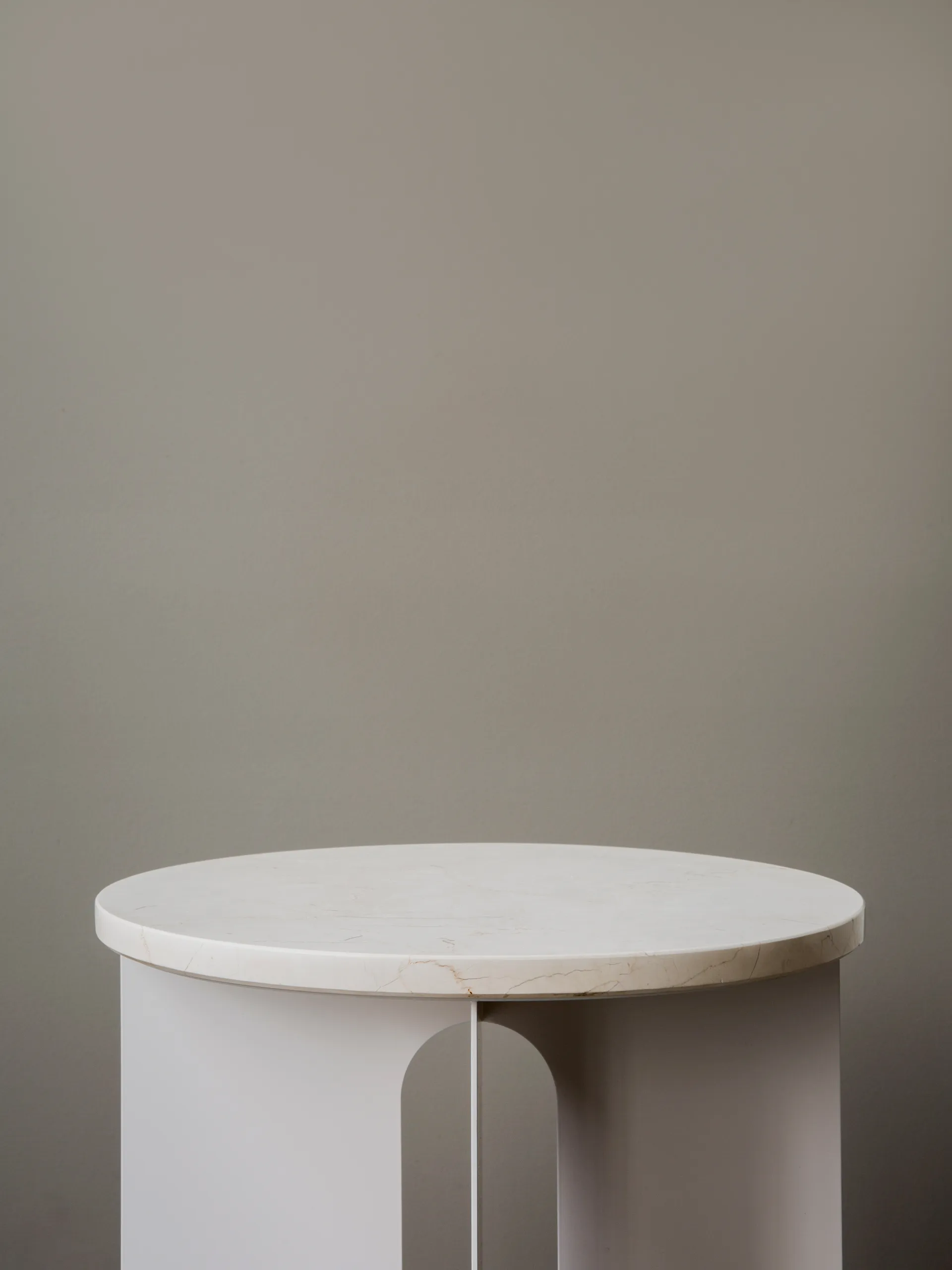 Androgyne tafelblad voor bijzettafel, Crystal Rose, Ø65 cm Audo Copenhagen