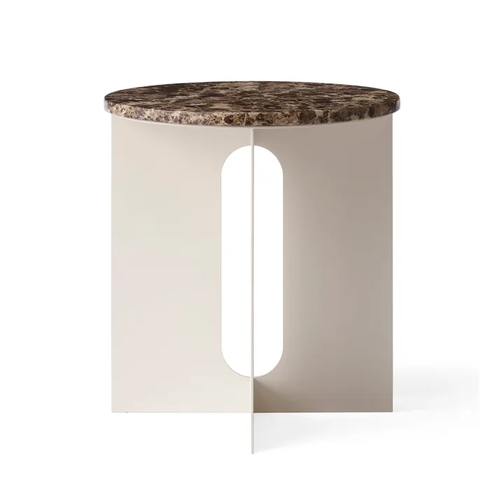 Androgyne tafelblad voor bijzettafel - Emparador, Ø42 cm - Audo Copenhagen