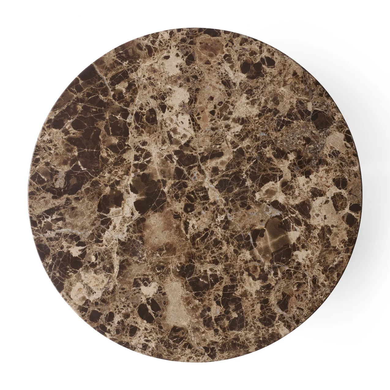 Androgyne tafelblad voor bijzettafel, Emparador, Ø42 cm Audo Copenhagen