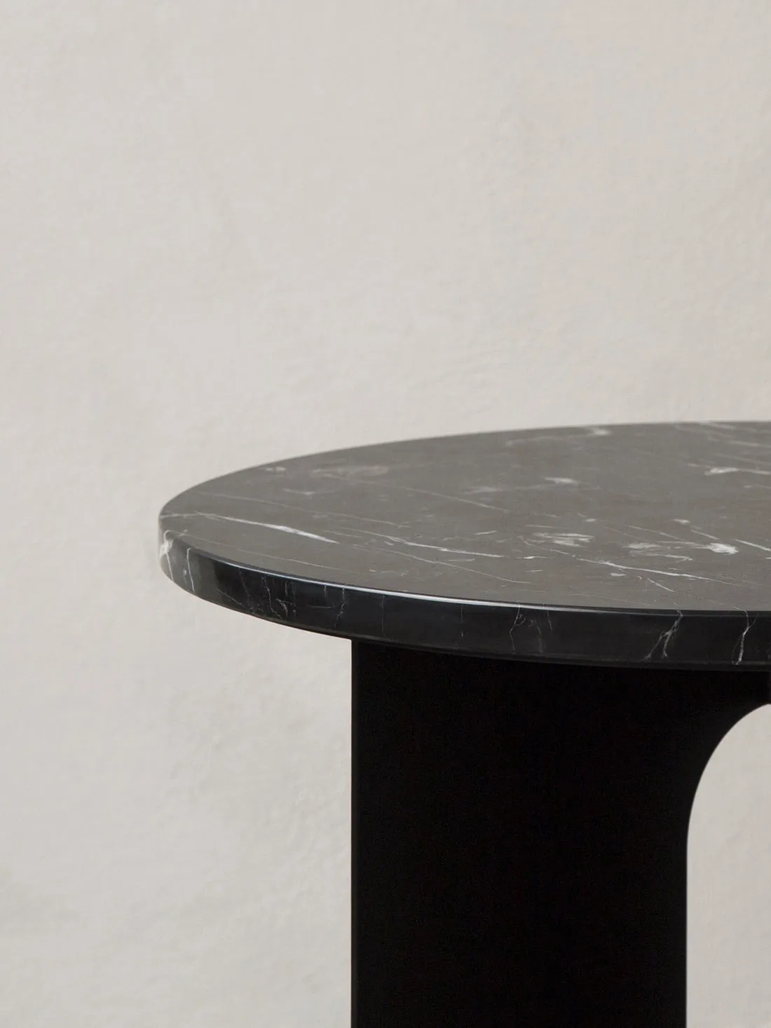 Androgyne tafelblad voor bijzettafel, Emparador, Ø65 cm Audo Copenhagen