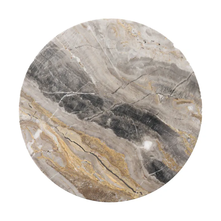 Androgyne tafelblad voor bijzettafel - Grey galaxy, Ø42 cm - Audo Copenhagen