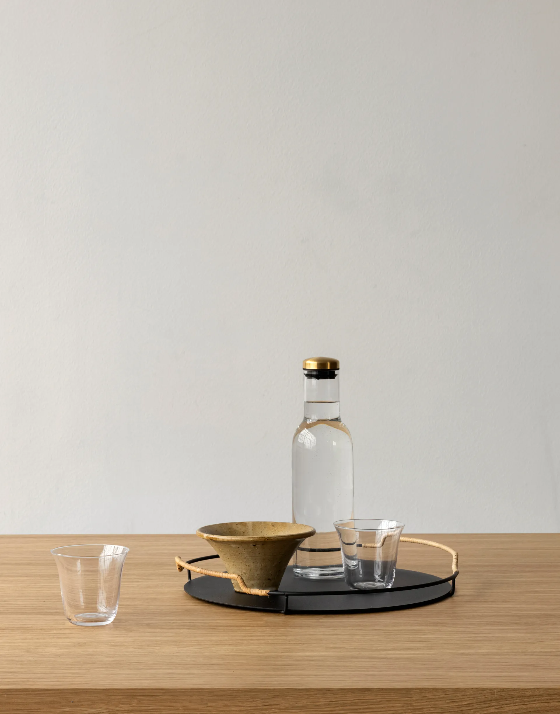 Balcony serveerschotel Ø36,5 cm, Zwart Audo Copenhagen