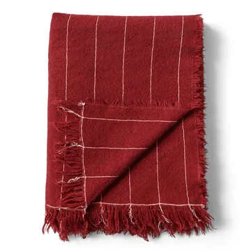 Battus plaid 130x185 cm - Burnt Sienna - Audo Copenhagen