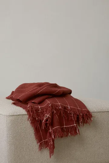 Battus plaid 130x185 cm - Burnt Sienna - Audo Copenhagen