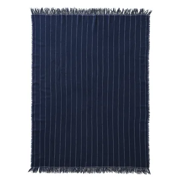Battus plaid 130x185 cm - Indigo - Audo Copenhagen