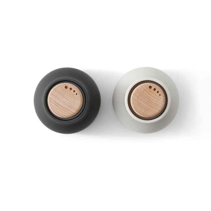 Bottle Grinder kruidenmolen Small 2-pack, Ash-carbon-beukenhout Audo Copenhagen