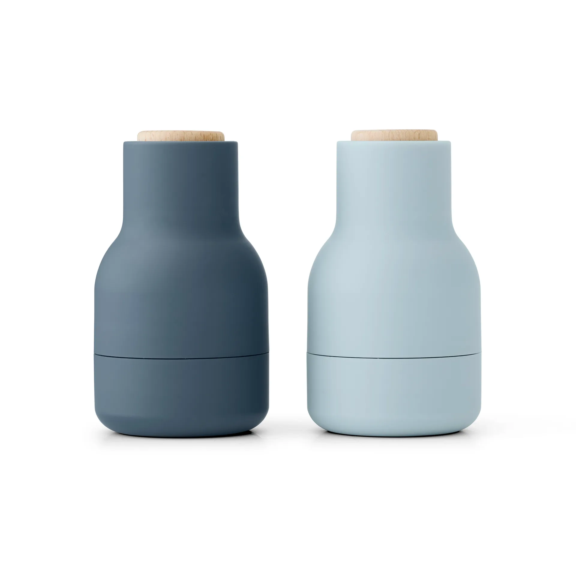 Bottle Grinder kruidenmolen Small 2-pack, Blues-beukenhout Audo Copenhagen