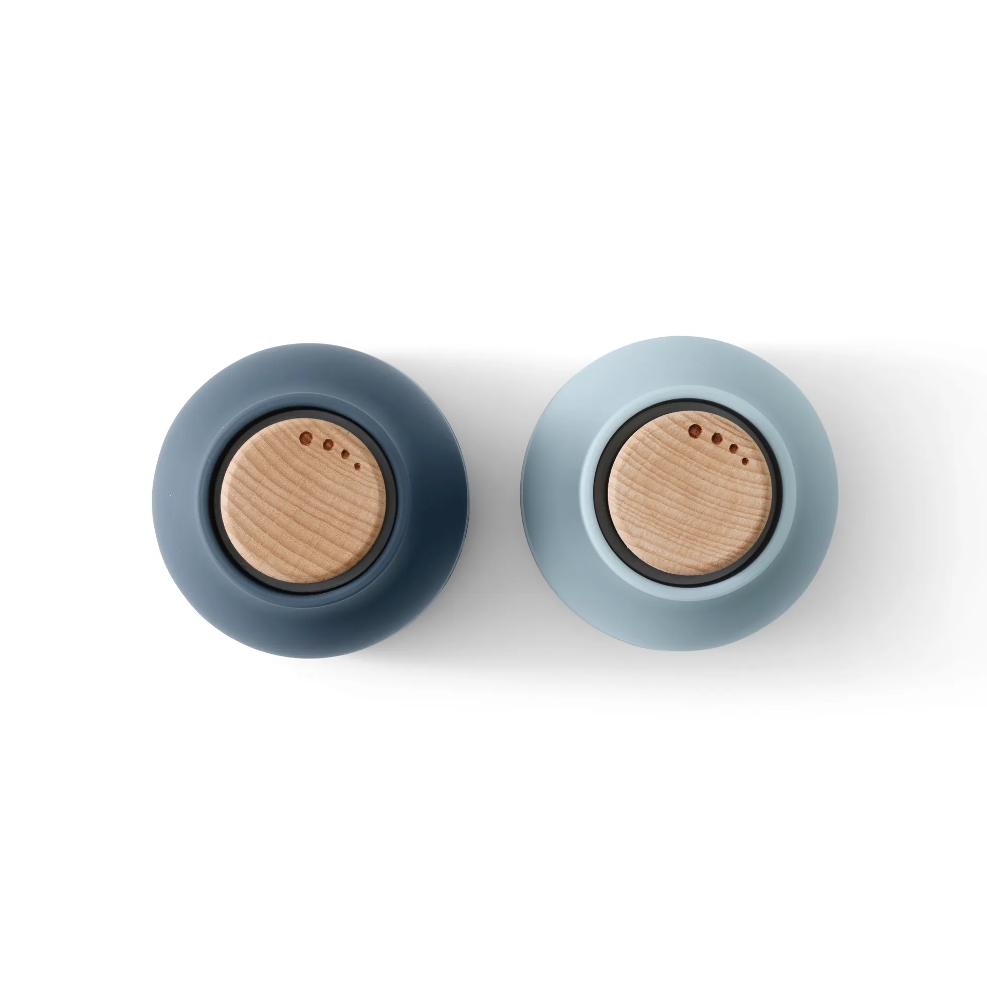 Bottle Grinder kruidenmolen Small 2-pack, Blues-beukenhout Audo Copenhagen
