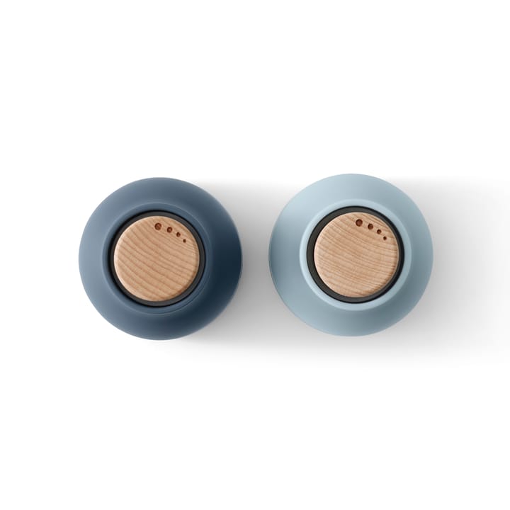 Bottle Grinder kruidenmolen Small 2-pack, Blues-beukenhout Audo Copenhagen