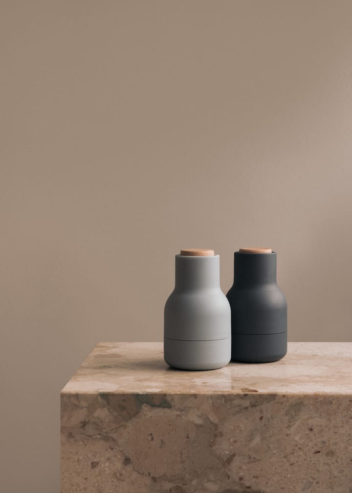 Bottle Grinder kruidenmolen Small 2-pack, Blues-beukenhout Audo Copenhagen