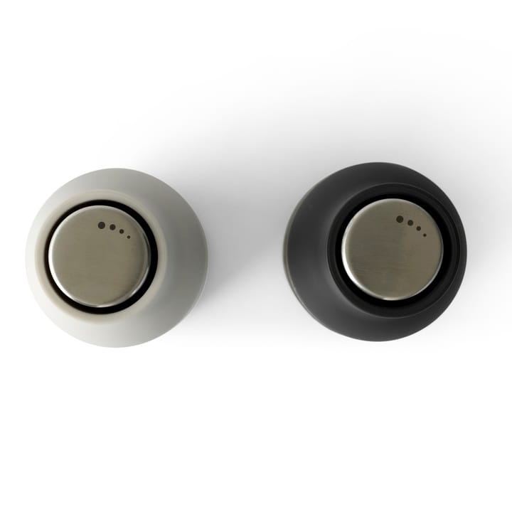 Bottle Grinder molen 2-pack, Ash-carbon (dop staal) Audo Copenhagen
