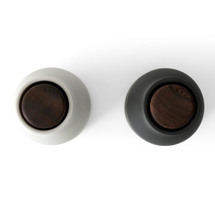Bottle Grinder molen 2-pack, Ash-carbon (dop walnoothout) Audo Copenhagen