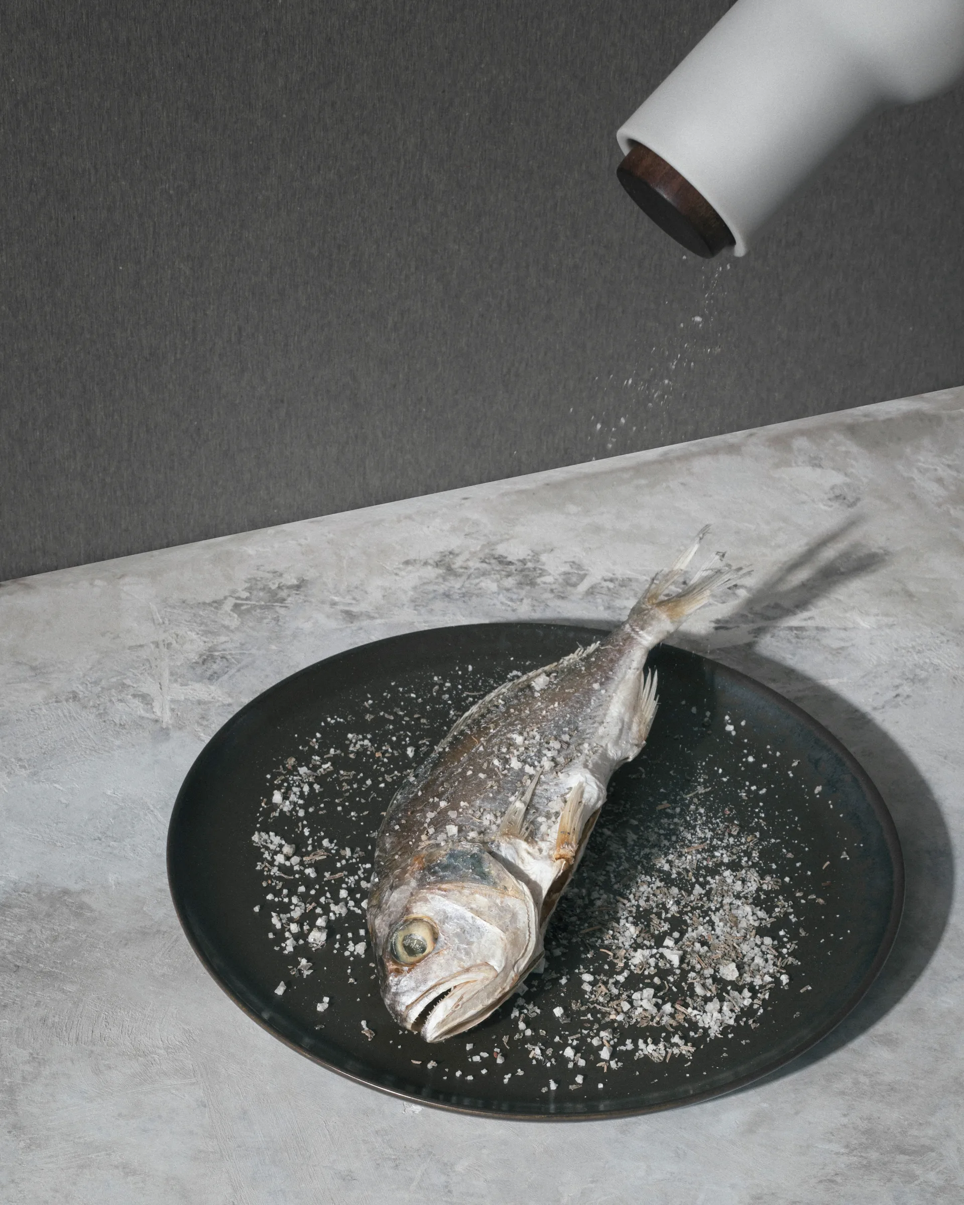 Bottle Grinder molen 2-pack, Ash-carbon (dop walnoothout) Audo Copenhagen