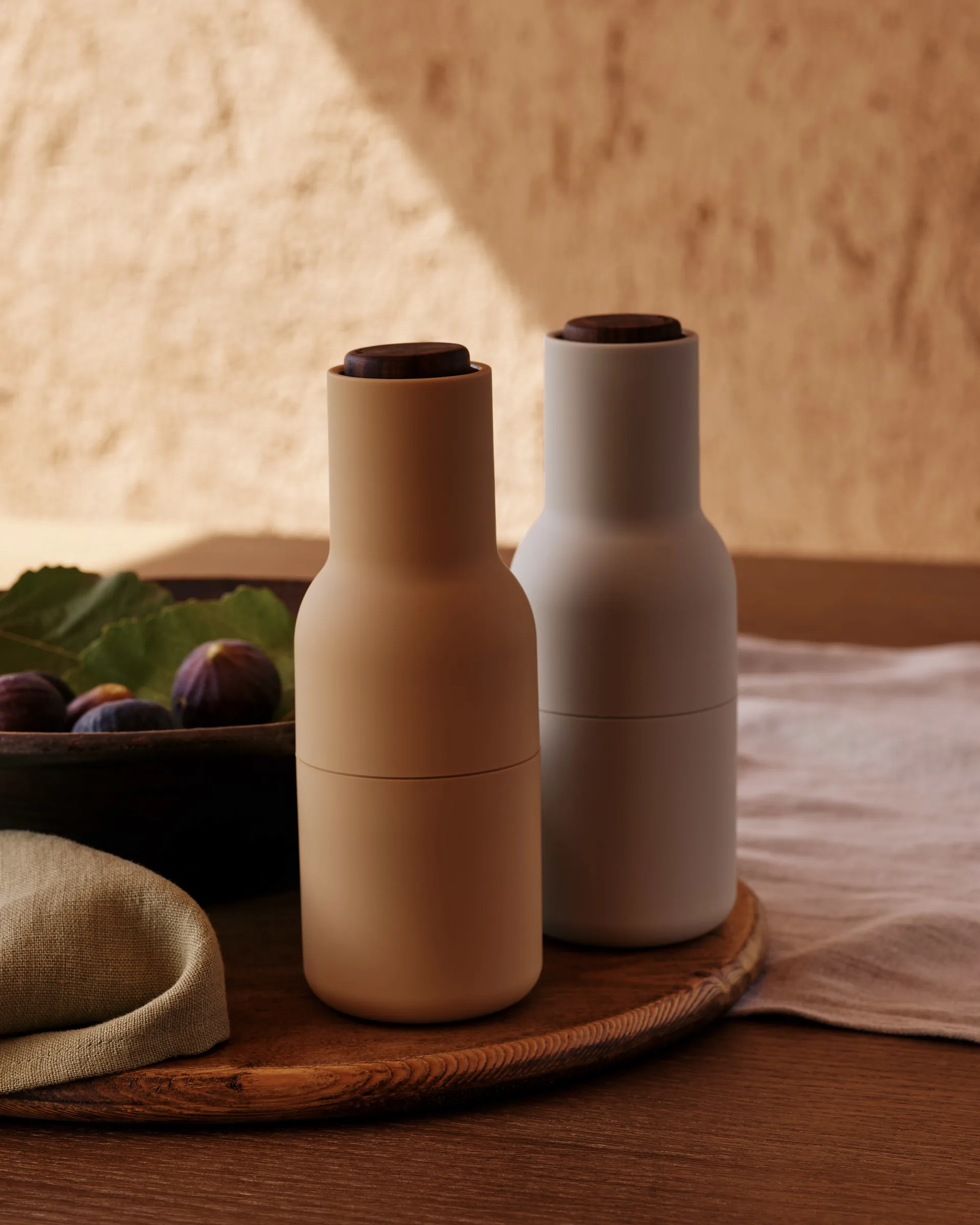 Bottle Grinder molen 2-pack, Barley-walnoot Audo Copenhagen