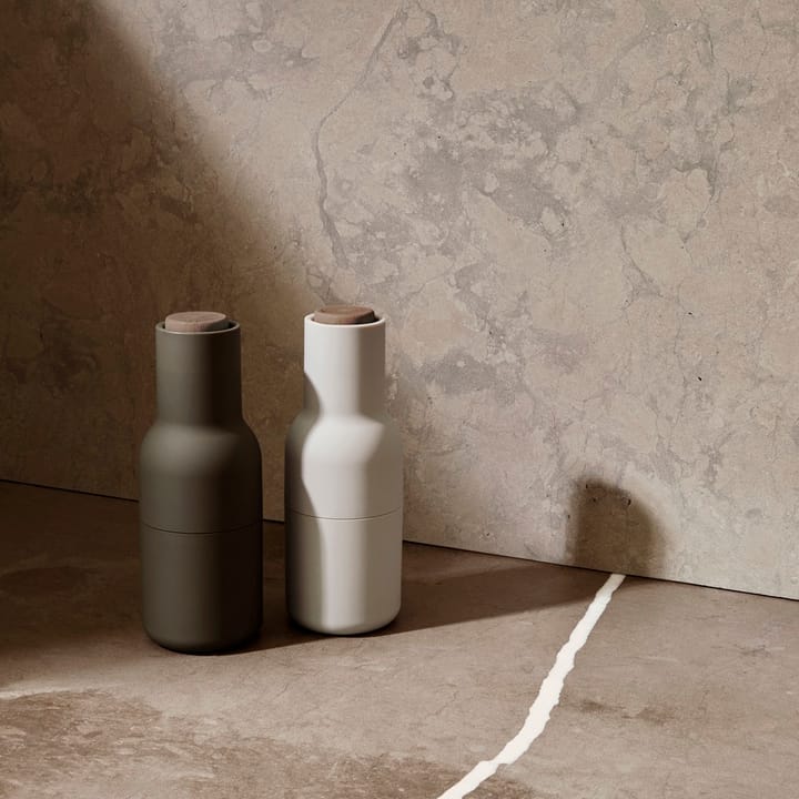 Bottle Grinder molen 2-pack, Hunting green-beige  Audo Copenhagen