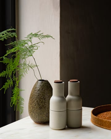Bottle Grinder molen 2-pack - Hunting green-beige  - Audo Copenhagen