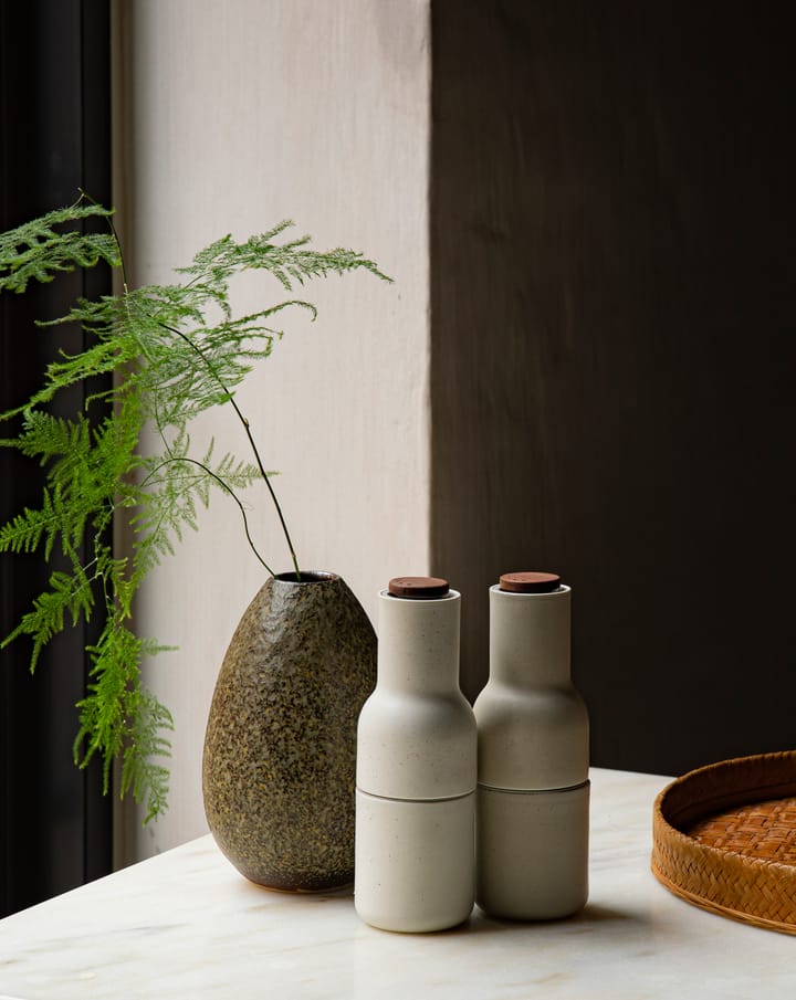 Bottle Grinder molen 2-pack, Hunting green-beige  Audo Copenhagen