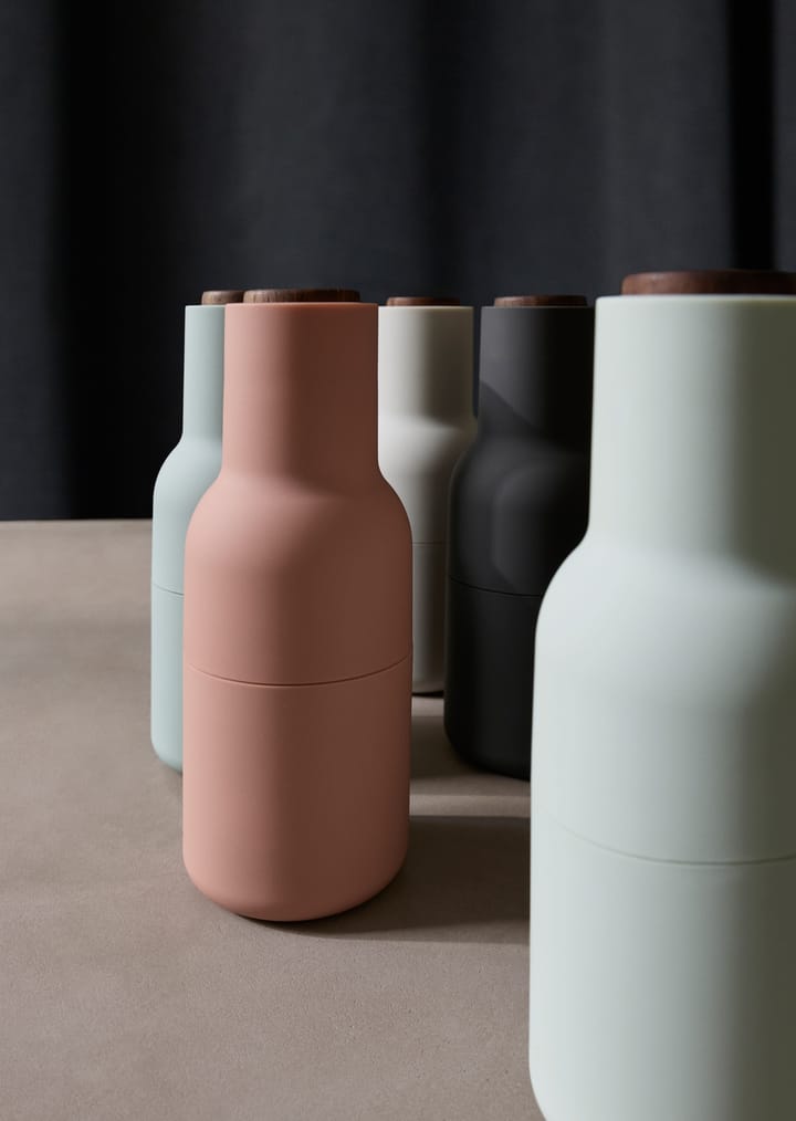 Bottle Grinder molen 2-pack, Nudes (dop walnoothout) Audo Copenhagen