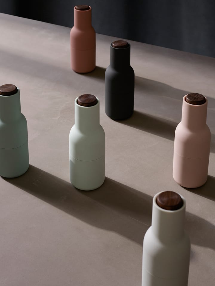 Bottle Grinder molen 2-pack, Nudes (dop walnoothout) Audo Copenhagen