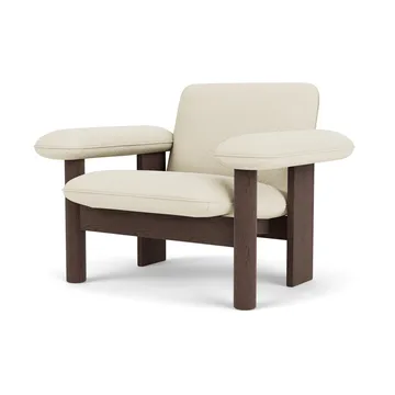 Brasilia fauteuil low back - Dark oak-Baru 0200 - Audo Copenhagen