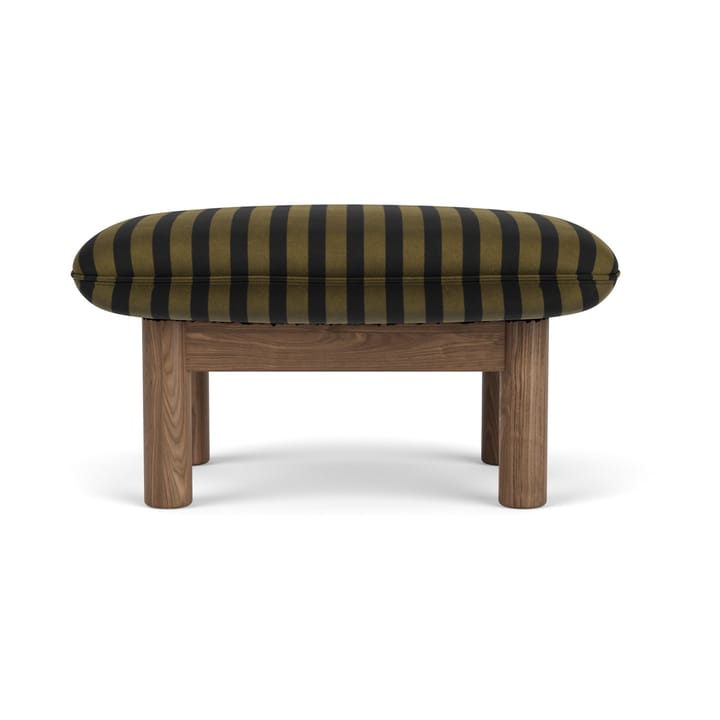 Brasilia voetenbankje, Walnut-Cabanon Soft FCL7029-04 Audo Copenhagen