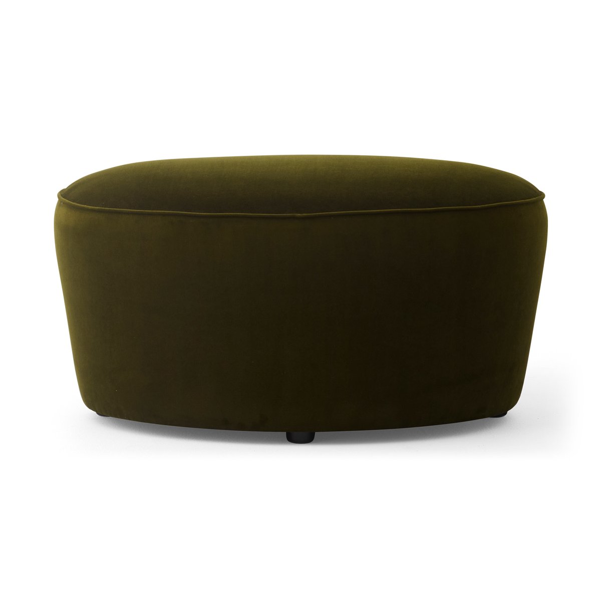 Audo Copenhagen Cairn poef ovaal Champion 035 | Scandinavisch Interieur | Poefs en hockers | Groen